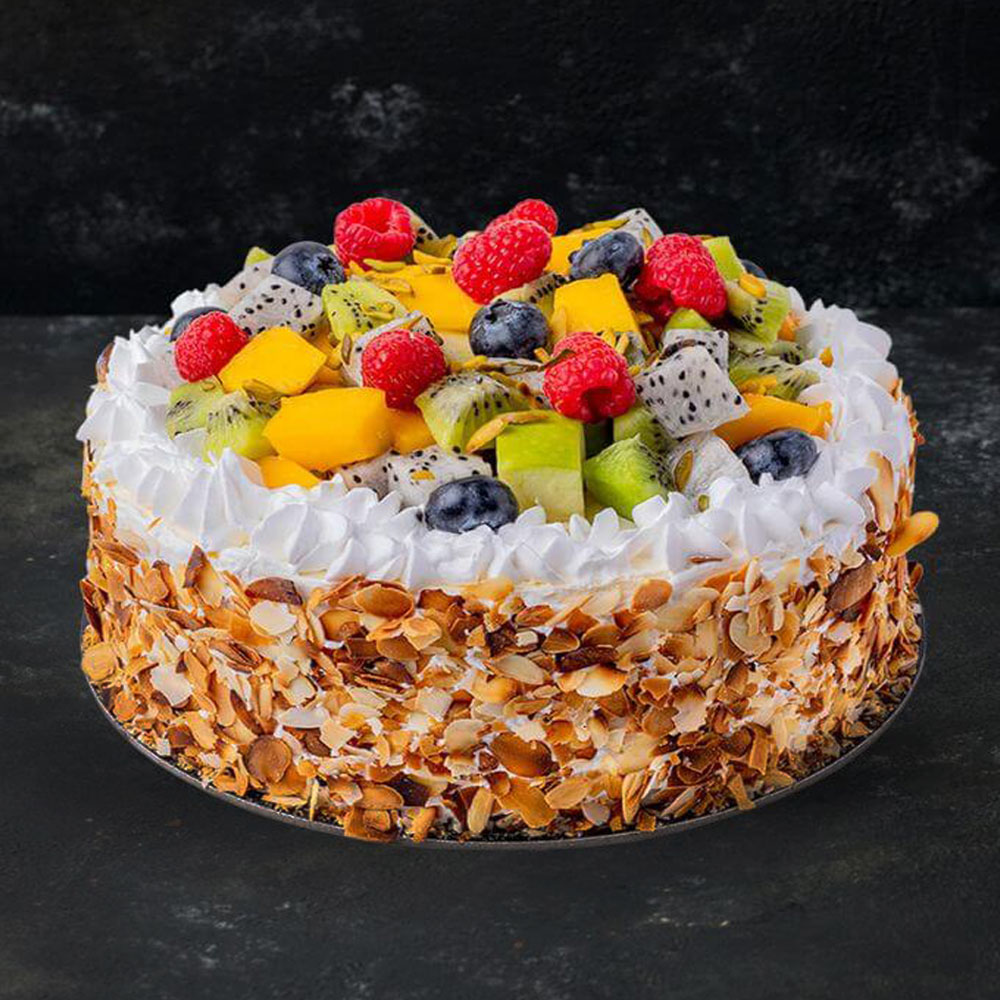 Buy Vanilla Fruit Cake Online from Lucky's Bakery at Best Price