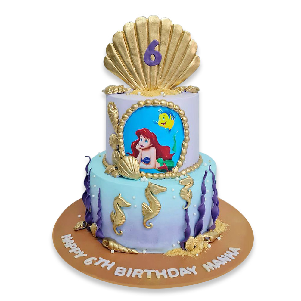 Princess Ariel (Little Mermaid) Cake Topper Set – Frans Cake and Candy