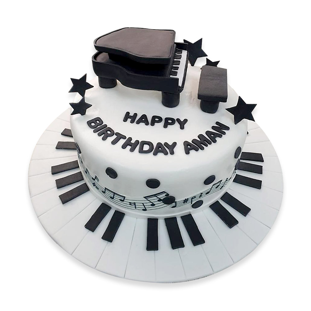 Piano Key Cake - CakeCentral.com